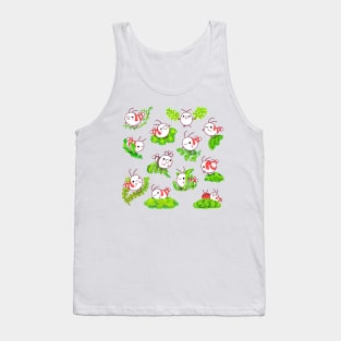 Shy shrimp and moss Tank Top